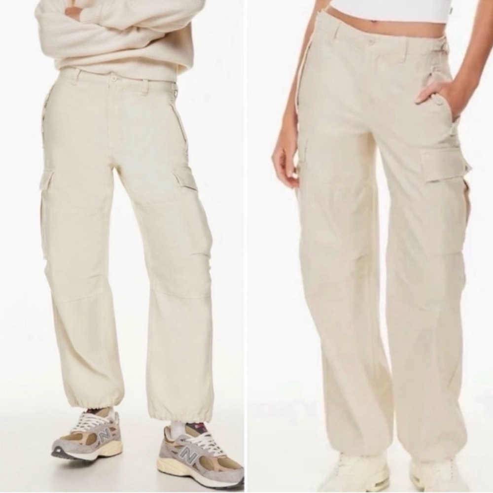TNA Cream Cargo Pants